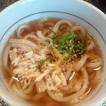 なか卯 - 鶏ゆずうどん（小）