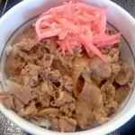 なか卯 - ミニ和風牛丼（ショウガあり）