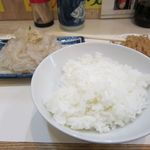 朝市の味処 茶夢 - スルメイカ定食