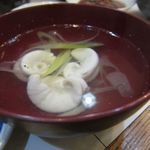 朝市の味処 茶夢 - イカの白子