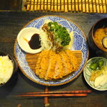 麓庵 かつ玄 - ヒレかつ定食