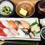 Edomae 10 piece Sushi sushi set