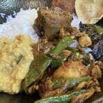 Curry pot - ライス＆カレーのアップ