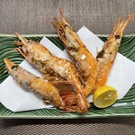 食彩厨房 甚兵衛 - 境港甘海老の唐揚げ