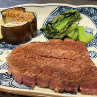 喜扇亭 名古屋ミッドランドスクエア店 - 特上ヒレステーキ