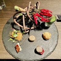 薪焼ステーキ コケット - 前菜8種盛り合わせ