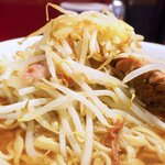 ラーメン二郎 - ヤサイ（そのまま）