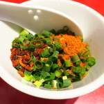 ラーメン二郎 - 待ってる間にカスタマイズ♪