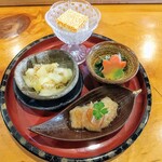にれぎ裕鮨 - 前菜！日本料理でこんな形の前菜の提供見た事無し！