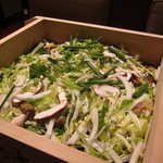 佐賀牛 季楽 銀座  - 野菜いっぱい