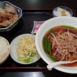 台湾料理 福龍亭 - 油淋鶏ランチ（台湾ラーメン）