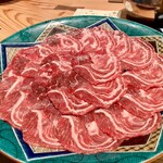 めしや 浮世ばなれ - 和牛ホホ肉のしゃぶしゃぶ　一人前