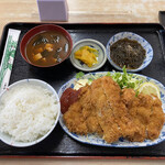 きくよし - チキンカツ定食¥850