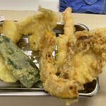 天ぷらまき - 料理写真:お好み天麩羅定食の天麩羅