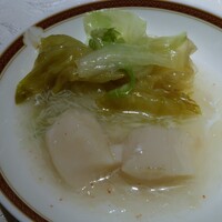 筑紫樓 銀座店 - ほたて貝と野菜の蟹ソースかけ