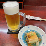 Hama Yuu - お通しと生ビール