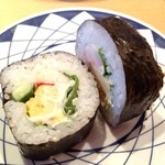 廻転寿司冨士丸 - レタス巻き。100円。旨い。