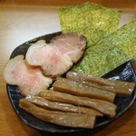 らぁめん醤和 - らぁめん醤和の基本トッピング１（ラーメン代に込み）