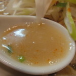 味噌麺 高樋兄弟 - スープアップ