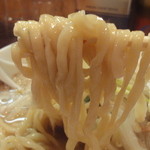 味噌麺 高樋兄弟 - 麺アップ
