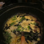 吟吟 - 【2012年11月】【【鮟鱇鍋コース】三つ葉雑炊