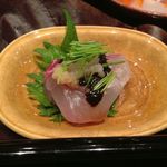 北新地 弧柳 - 鰤の海苔醤油