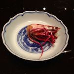 北新地 弧柳 - 足赤海老の焼物