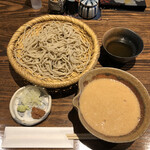 蕎麦小路 さわらび - ③(冷)梅肉のせ とろろ蕎麦