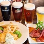 クラフトビールとフィッシュ&チップス パブリックハウス ホサンナ - おいしいビールと少しおつまみがほしい、、そんなあなたにオススメ☆2次会コース￥1000