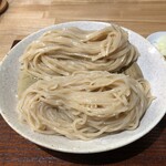 特撰ひやむぎ きわだち - 合盛り（大盛り）（細麺 & オリジナル平打ち麺「ひらむぎ」）