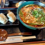 善 - 酸辣湯麺セット850円税込