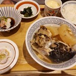 寿司あおい - ぶり大根定食（1300円）