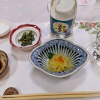 料亭　宇喜世 - そうめん南瓜、ミズナの実