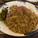Sumiyaki Nomidokoro Umatora - 鶏明太子キーマカレー