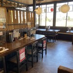 Chikugou Don Tokubee Udon - 店内の感染防止対策