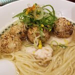 麺屋 六感堂 - のどぐろラーメン＋鶏つくね増し