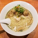 麺屋 六感堂 - のどぐろラーメン＋鶏つくね増し
