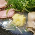 ラーメン巌哲 - 広島＋おろし生姜