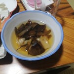 木賊温泉 旅館 井筒屋 - 数種類のキノコが入ったお澄まし