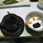木賊温泉 旅館 井筒屋 - コービーとデザートのヨーグルト