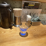 中華蕎麦うゑず - カウンターの様子