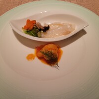 中国料理 翆陽 - 海老チリソースとアオリイカ強火炒め