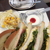 よつ葉Cafe - 料理写真:サンドイッチのモーニング500円＋60円(2021.011.現在)