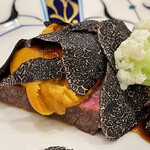 三宅輝 - ・山形牛シャトーブリアン 黒トリュフ（ヒマラヤ産）