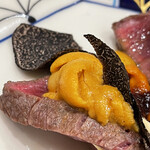 三宅輝 - ・山形牛シャトーブリアン 黒トリュフ（ヒマラヤ産）