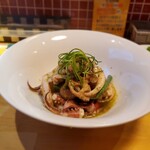 7FUKU - スルメイカのソテーガーリックバターソース