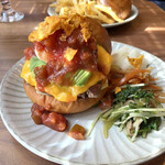 KAKUMEI Burger & cafe - メキシカンサルサバーガー1,500円