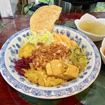 Ryu Cafe&Curry - 『日替わりランチプレート(魚)』様※食後のセイロンティー＆デザート付。