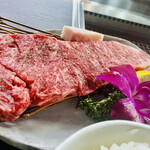 阿吽ノ和牛 - 黒毛和牛サーロインステーキ御膳