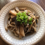 いろいろキノコのバルサミコマリネ